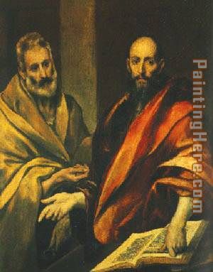 The Apostles Peter and Paul painting - Unknown Artist The Apostles Peter and Paul art painting